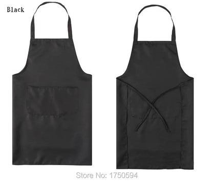 Korean Fashion Women Men Apron Kitchen Cooking Chef Cleaning Restaurant Waitress Apron Custom Print Logo Gift Aprons Wholesale