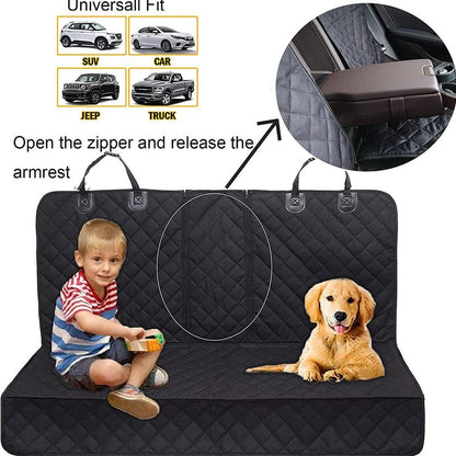 Car Pet Back Seat Pet Cover Protector Mat Rear Safety Car Travel Accessories for Pet Dog Cat Pet Carrier Supplies